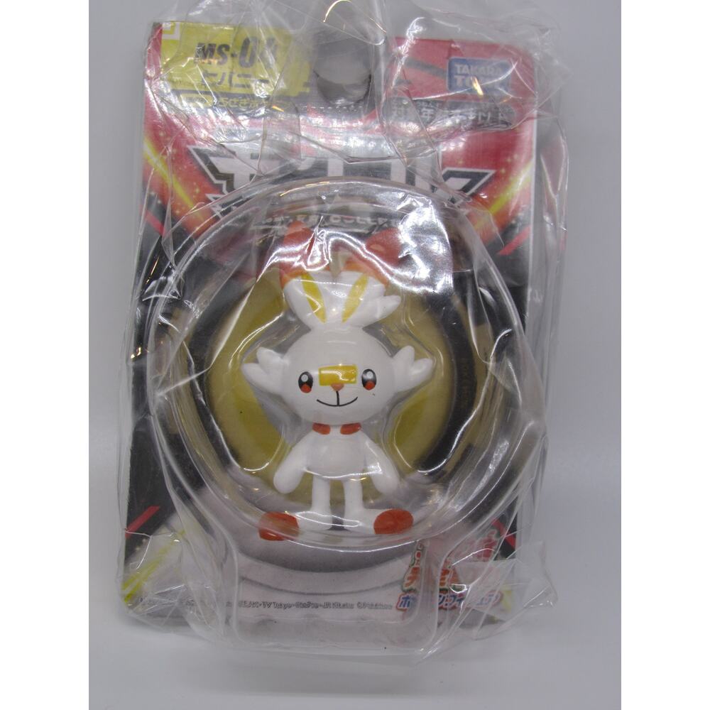 NEW Sealed Scorbunny Figure Pokemon Tomy Japan Import Monster Collection MS-04